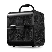 TheLAShop Makeup Train Case with Mirror - Mermaid, Rococo, CoyoteButtes, ForgetMeNot, Art Deco, CB Shadows Image