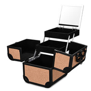 TheLAShop Makeup Case with Mirror & Extendable Tray Rococo Image