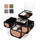 TheLAShop Makeup Case with Mirror & Extendable Tray Rococo Image