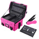 TheLAShop Nylon Cosmetic Makeup Train Case 17x13x9" Image