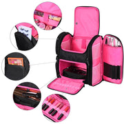 TheLAShop Hairstylist Travel Nail Polish Case with Barber Backpack Image