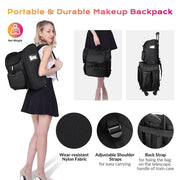 TheLAShop Hairstylist Travel Nail Polish Case with Barber Backpack Image