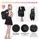 TheLAShop Hairstylist Travel Nail Polish Case with Barber Backpack Image