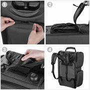 TheLAShop Rolling Backpack with Pouches Makeup Artist Case Image