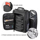 TheLAShop Rolling Backpack with Pouches Makeup Artist Case Image