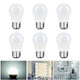 TheLAShop Mirror Light Bulbs 3W E27 6-Pack, Cool White Image