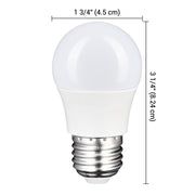 TheLAShop Mirror Light Bulbs 3W E27 6-Pack Image