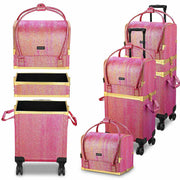 TheLAShop Rolling Makeup Case Hairstylist Case on Wheels Image