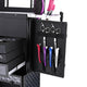 TheLAShop Rolling Hairstylist Salon Makeup Barber Case Black Image