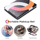 TheLAShop Rectangle Mini Compact Mirror 2x Magnifier with Comb 3ct/Pack Image