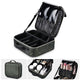 TheLAShop Glitter Makeup Case Brush Organizer with Lid & Dividers Image