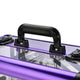 TheLAShop Acrylic Rolling Makeup Case with Drawer Mirror Tray