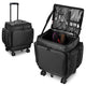 TheLAShop Rolling Hairstylist Travel Bag 1680D Nylon Tools Organizer Image