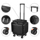 TheLAShop Rolling Hairstylist Travel Bag with Makeup Backpack Image