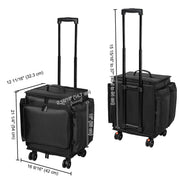 TheLAShop Rolling Hairstylist Travel Bag 1680D Nylon Tools Organizer Image