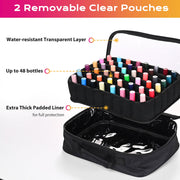 TheLAShop Hairstylist Travel Nail Polish Case with Barber Backpack Image