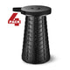 TheLAShop 10" Folding Bar Stools Collapsible Plastic & Adjust-Height