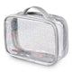 TheLAShop Glitter Clear Makeup Bag Set(2x) Waterproof