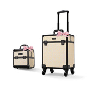 TheLAShop Pro Rolling Makeup Case Set(2) - Mermaid, RCC, CTB, FMN, AD, AD Pastel Image