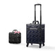 TheLAShop Pro Rolling Makeup Case Set(2) - Mermaid, RCC, CTB, FMN, AD, Mermaid Black Image