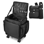 TheLAShop Rolling Hairstylist Travel Case with Barber Backpack