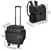 TheLAShop Hairstylist Travel Nail Polish Case with Barber Backpack Image