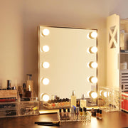 TheLAShop Hollywood Vanity Mirror w/ Lights 26"x20" Dimmer Image