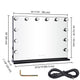 TheLAShop XLarge Hollywood Vanity Mirror w/ Lights 34"x26" Tabletop Wall Mount, Black Image