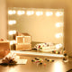 TheLAShop XLarge Hollywood Vanity Mirror w/ Lights 34"x26" Tabletop Wall Mount Image