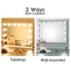 TheLAShop XLarge Hollywood Vanity Mirror w/ Lights 34"x26" Tabletop Wall Mount Image