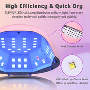 TheLAShop LED Nail Lamp Gel Dryer Built-in Timer