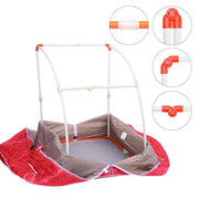 TheLAShop Portable Sauna Tent Steam SPA w/ Chair Remote Rose Red 2L Image