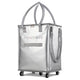 TheLAShop Large Rolling Tote Bag for Event Planner, Teacher, Artist, 16in Moonlit Glaze Image