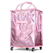 TheLAShop Large Rolling Tote Bag for Event Planner, Teacher, Artist, 20in BubbleRush Image