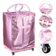 TheLAShop Large Rolling Tote Bag for Event Planner, Teacher, Artist Image