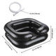 TheLAShop Shampoo Bowl Inflatable Hair Wash Sink for Home Salon 2-Pack Image