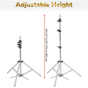 TheLAShop Mannequin Stand Metal Tripod Adjustable Height Image