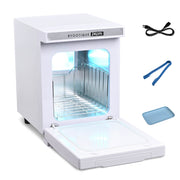 TheLAShop 5L 2in1 UV Heated Towel Warmer Cabinet Spa Sterilizer, White Image