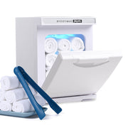 TheLAShop 5L 2in1 UV Heated Towel Warmer Cabinet Spa Sterilizer, White Image