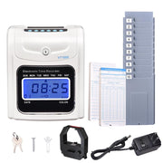 TheLAShop Employee Punch Clock with Time Cards & Holder Image