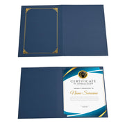 TheLAShop 8.5x11 Diploma Covers Blue Award Certificate Holder 30ct/pk Image