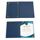 TheLAShop 8.5x11 Diploma Covers Blue Award Certificate Holder 30ct/pk Image
