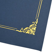 TheLAShop 8.5x11 Diploma Covers Blue Award Certificate Holder 30ct/pk Image