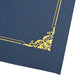 TheLAShop 8.5x11 Diploma Covers Blue Award Certificate Holder 30ct/pk Image