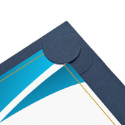 TheLAShop 8.5x11 Diploma Covers Blue Award Certificate Holder 30ct/pk Image