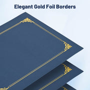 TheLAShop 8.5x11 Diploma Covers Blue Award Certificate Holder 30ct/pk Image