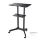 TheLAShop Rolling Laptop Desk Cart Adjustable Height (40" to 49") Image