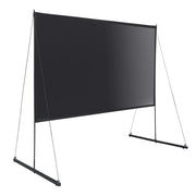 TheLAShop Portable Outdoor Projector Screen w/ Stand 100" 16:9