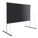 TheLAShop Portable Outdoor Projector Screen w/ Stand 120" 16:9