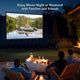 TheLAShop Portable Outdoor Projector Screen w/ Stand 150" 16:9